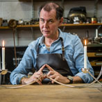 Brett Payne in his workshop 2018